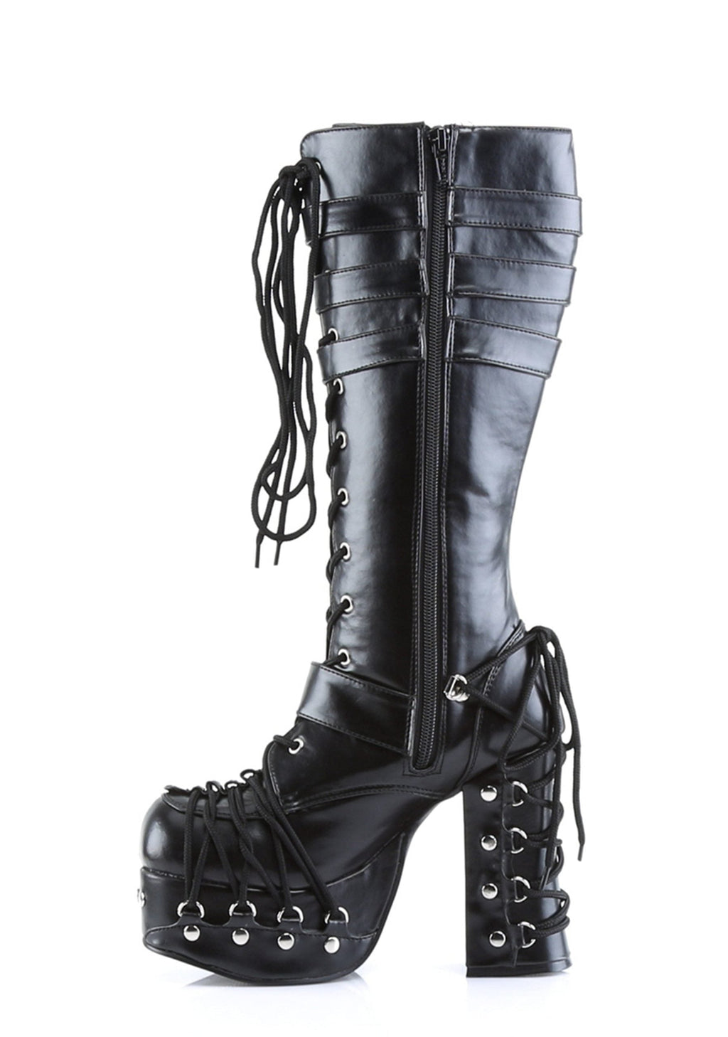 Charade-206 Platform Knee High Boots