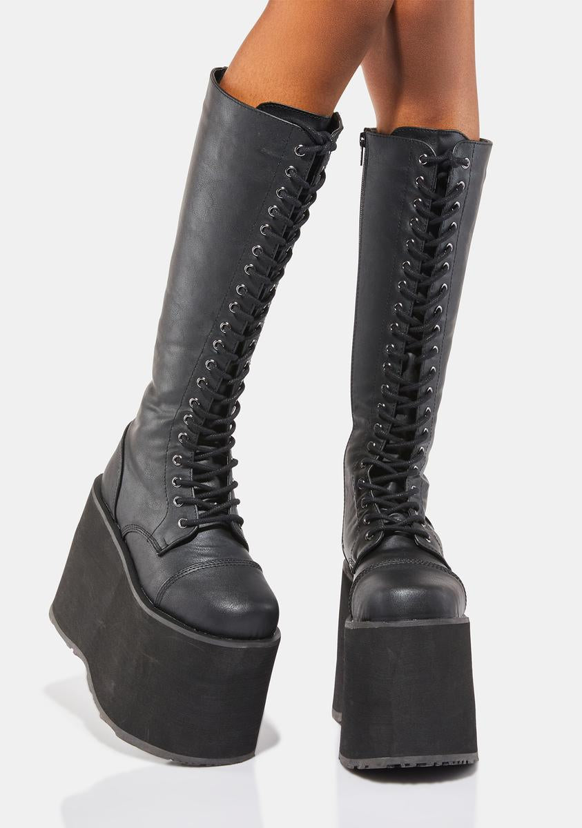 Mega-602 Platform Boots