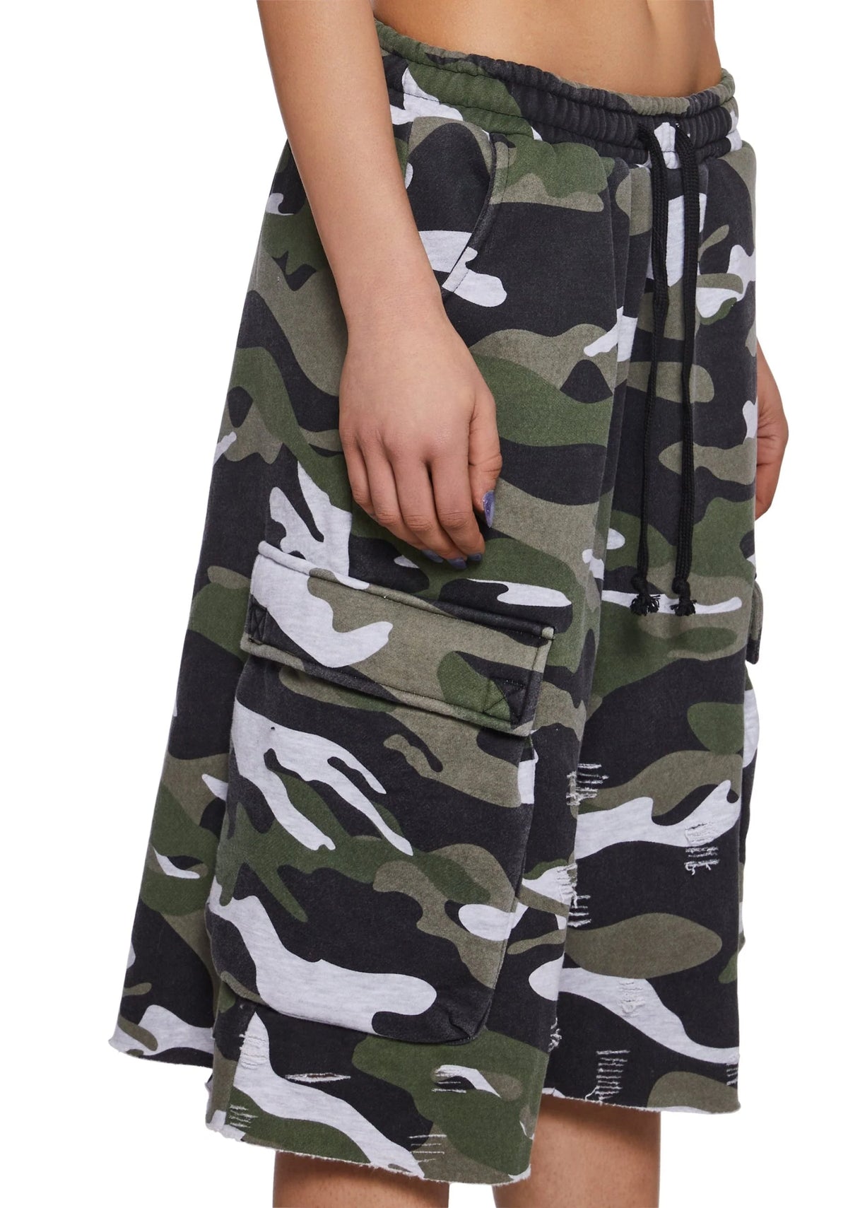 Instant Message Fleece Shorts