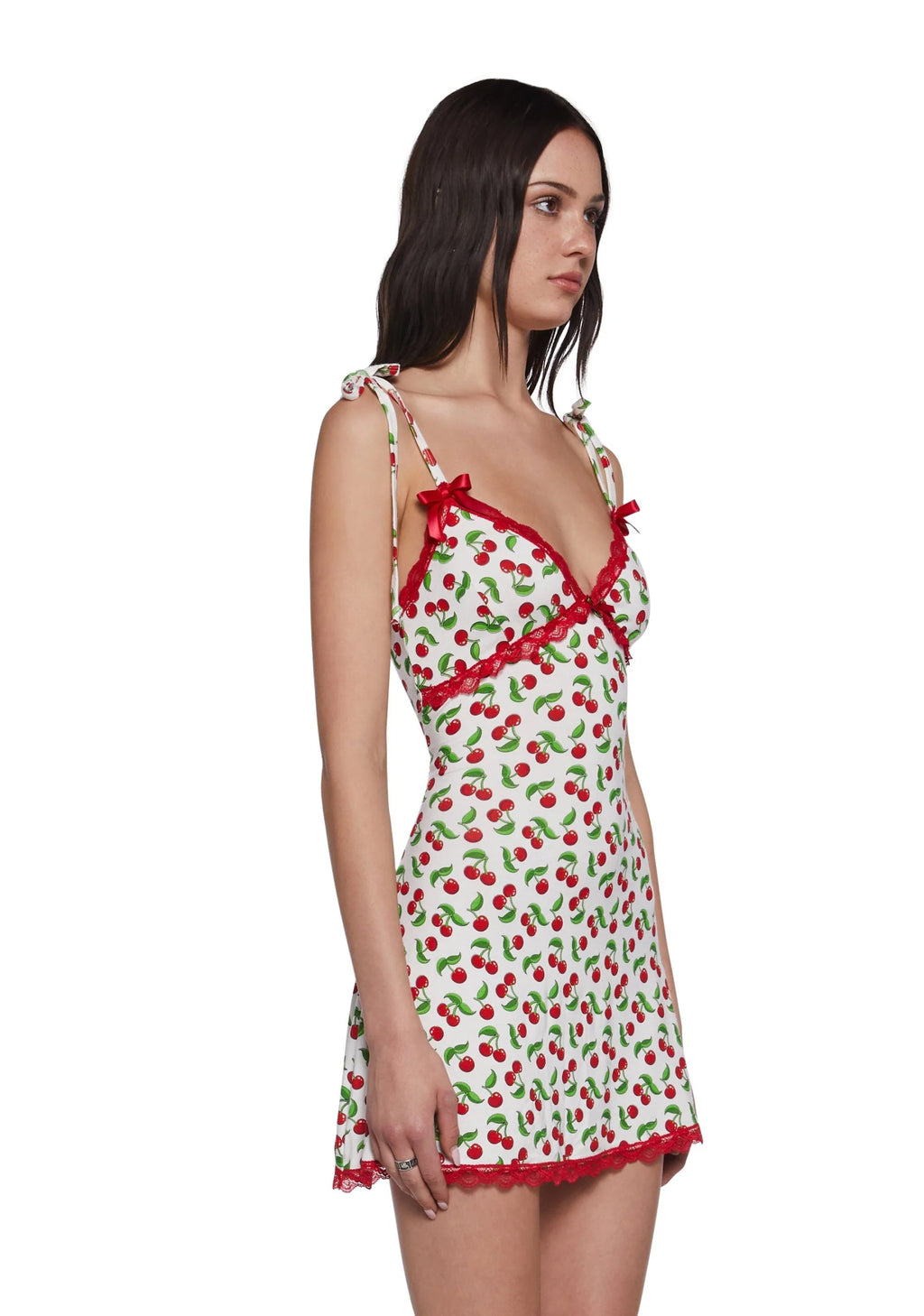 Sweet Sunset Mini Dress – Red
