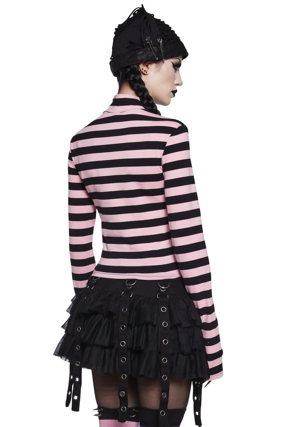 Never Meant To Be Mock Neck Top – Pink