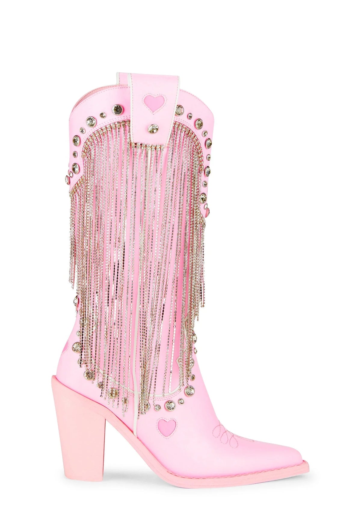 Present Perfect Cowboy Boots – Pink
