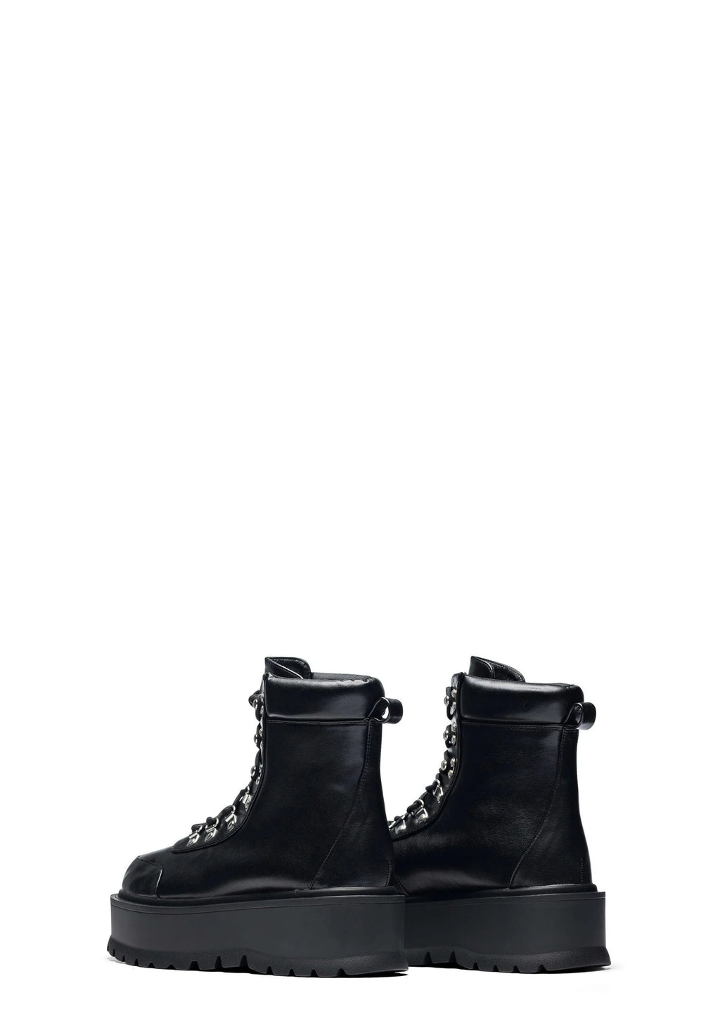 Hydra All Black Matrix Platform Boots