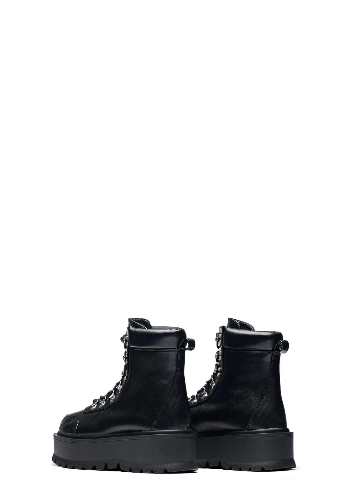 Hydra All Black Matrix Platform Boots
