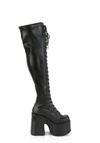 Camel-300 Platform Thigh High Boots