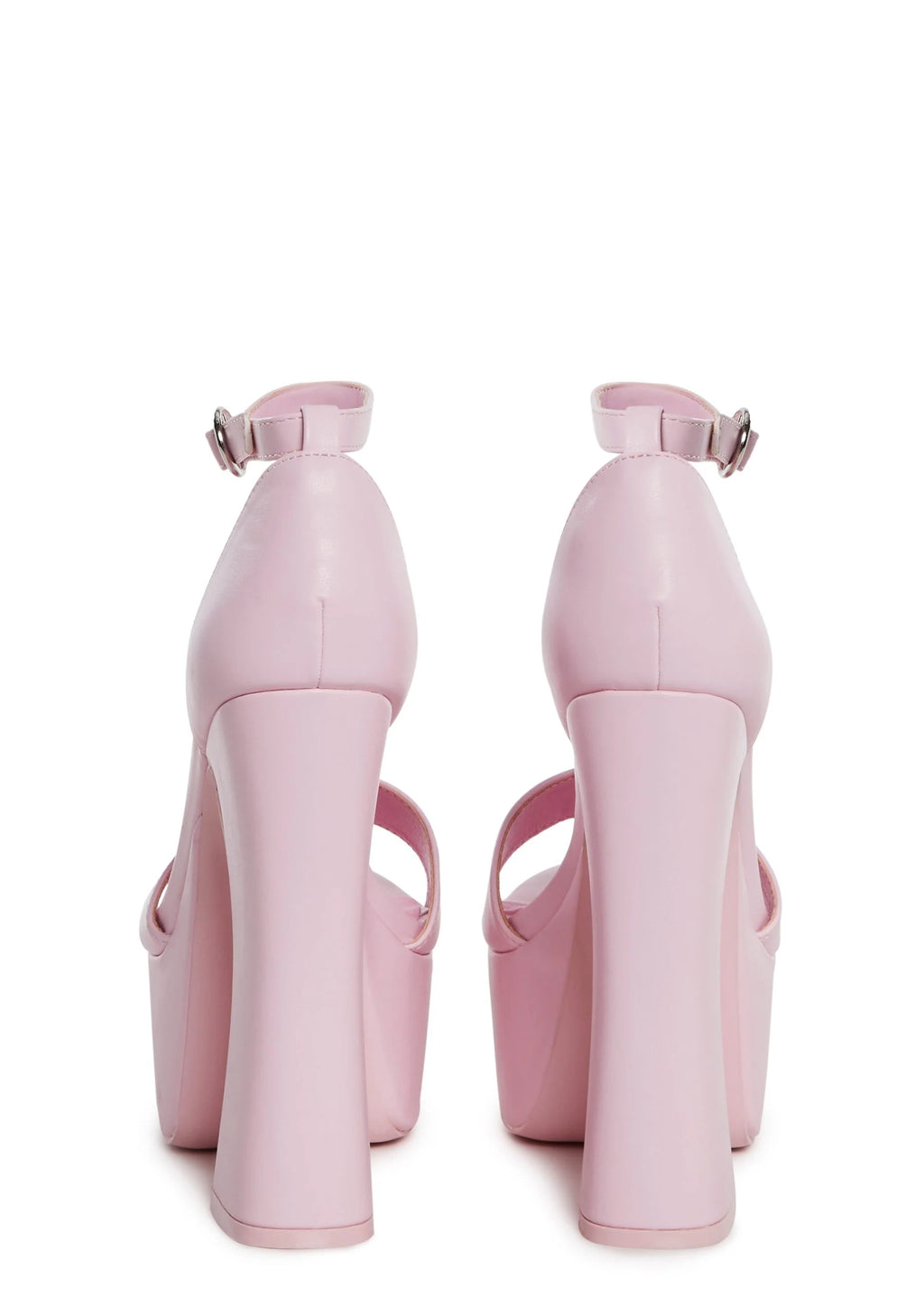 Holy Revelation Pure Platform Heels – Pink