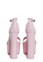 Holy Revelation Pure Platform Heels – Pink