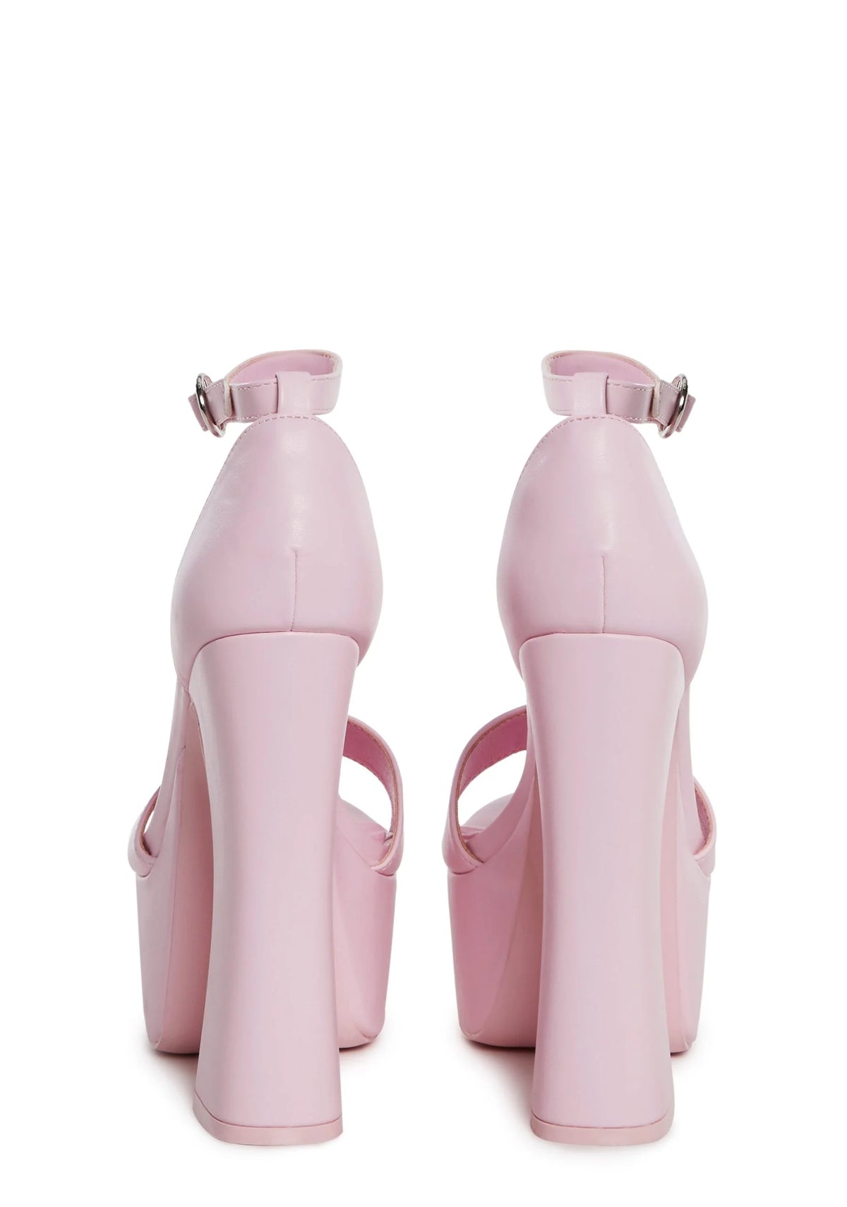 Holy Revelation Pure Platform Heels – Pink