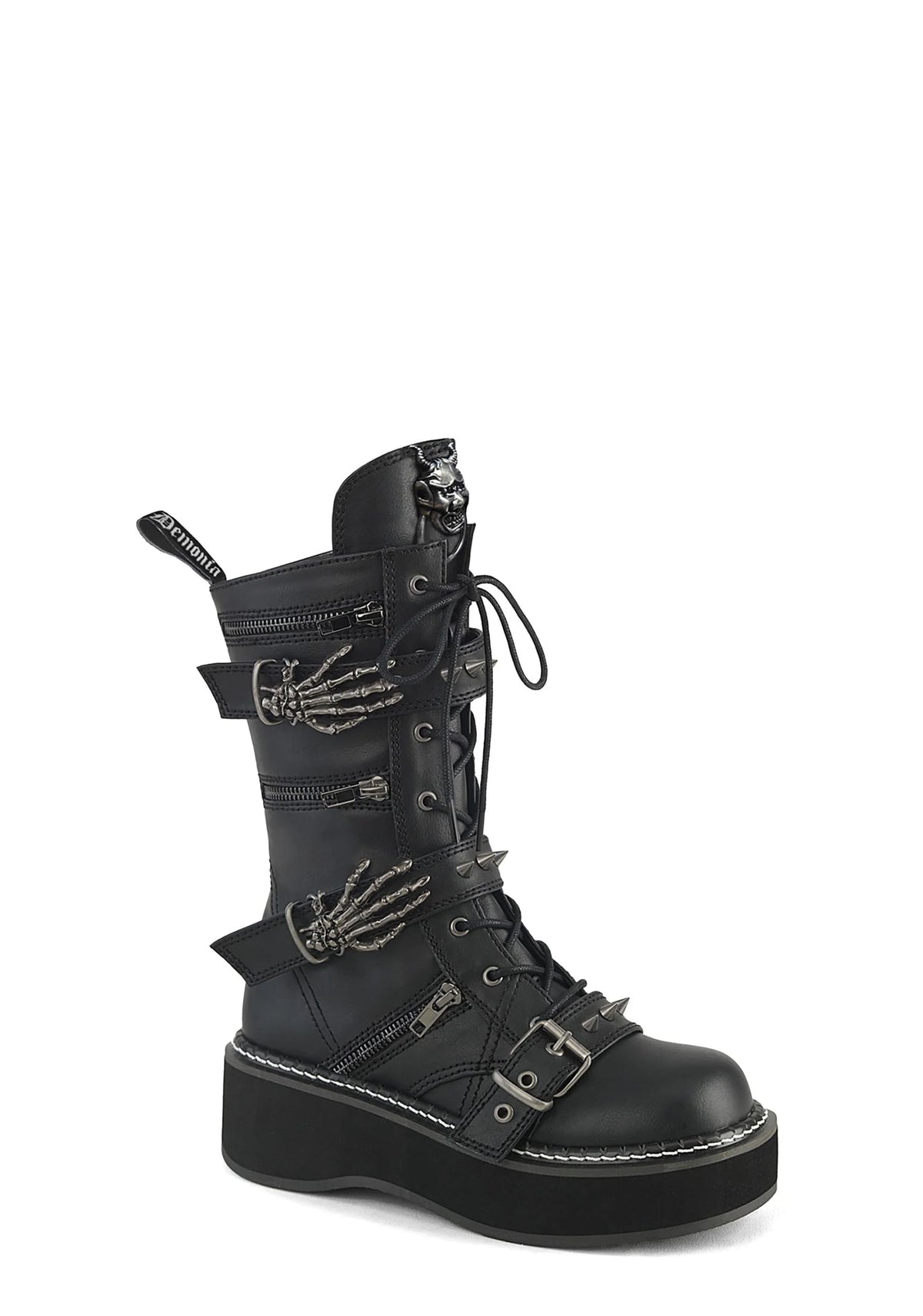Emily-82 Platform Mid-Calf Boots
