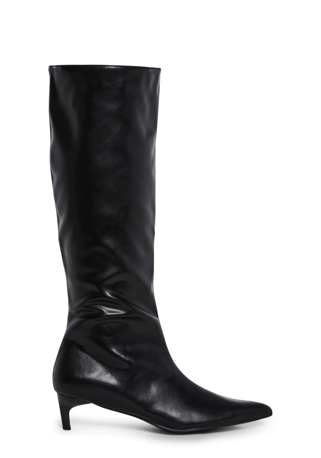 Elegant Tactics Knee High Boots – Black