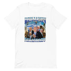 90s Vintage Bibi Netanyahu T-shirt Cotton Fabric