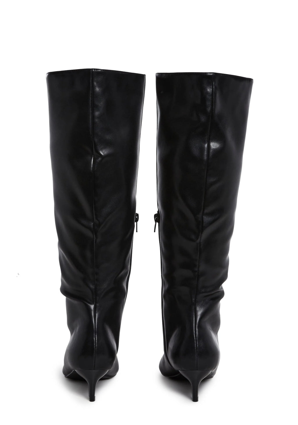 Elegant Tactics Knee High Boots – Black