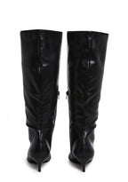 Elegant Tactics Knee High Boots – Black