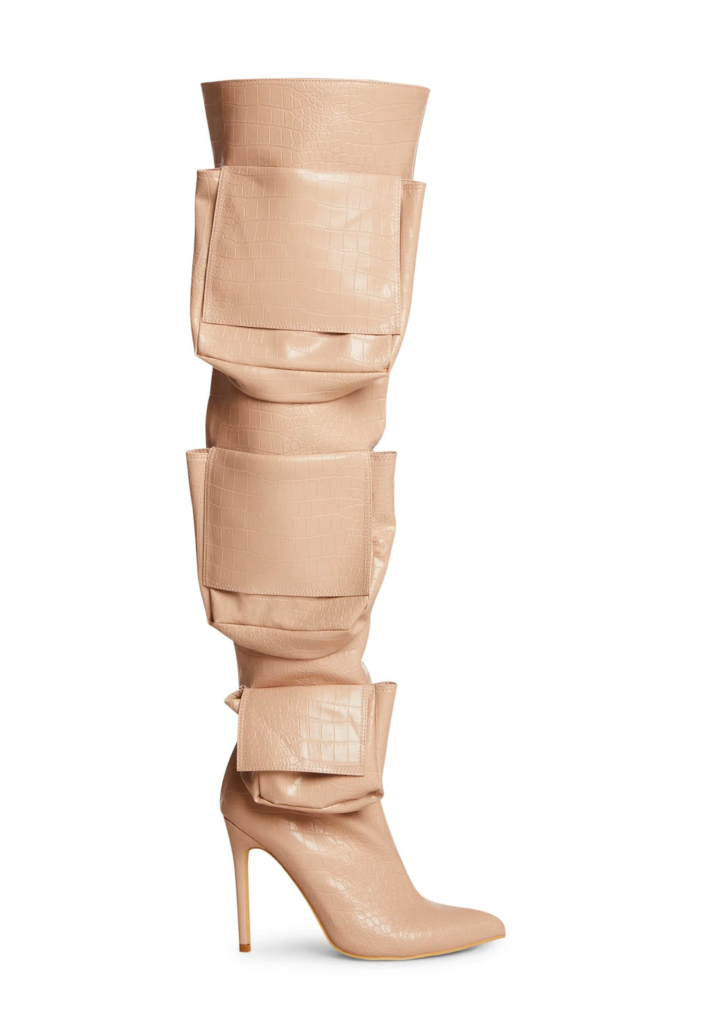 Level Up Knee High Boots- Brown