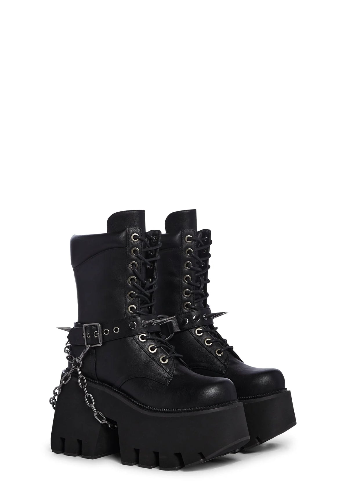 World On Edge Combat Boots