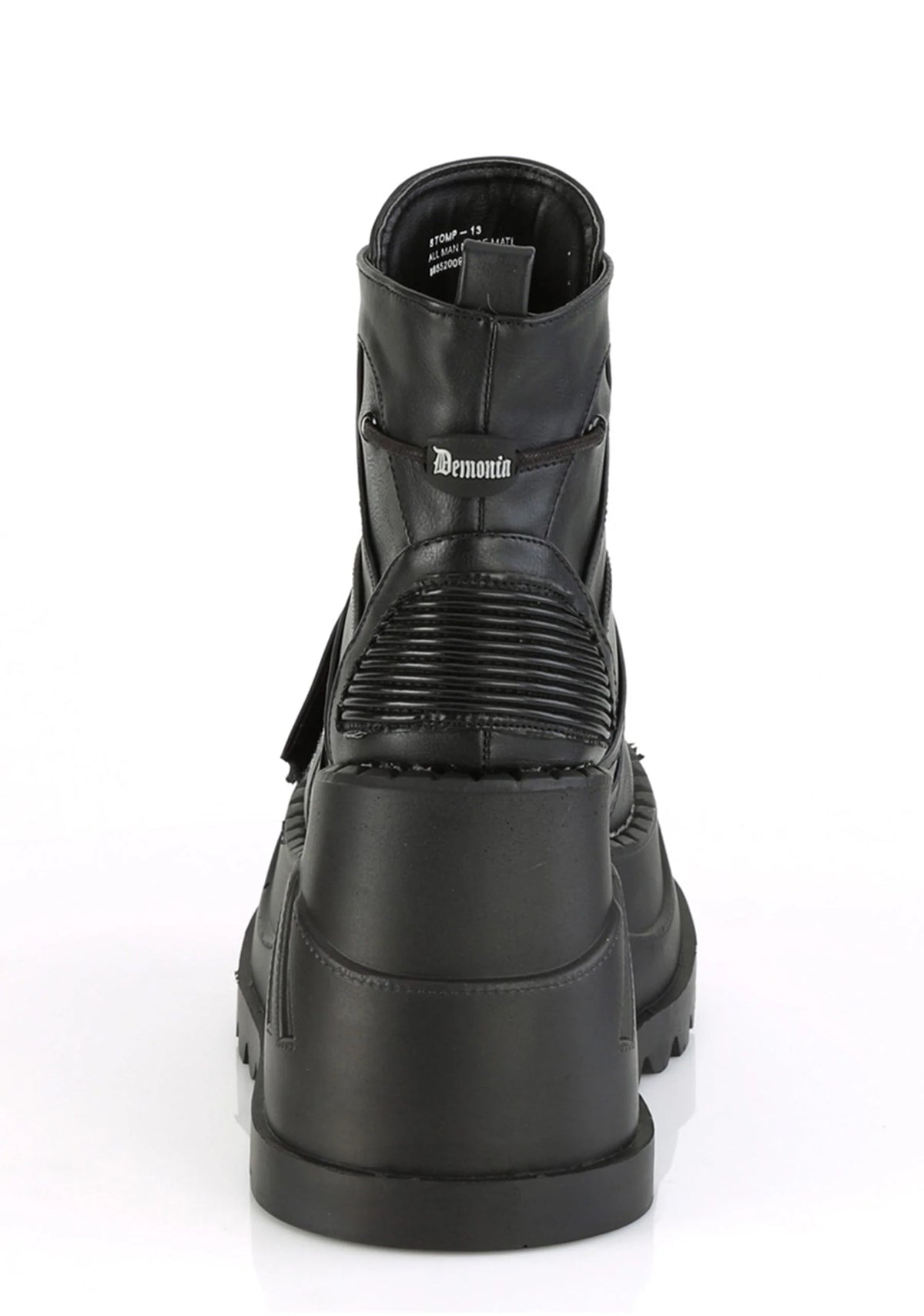 Stomp-13 Platform Wedge Ankle Boots