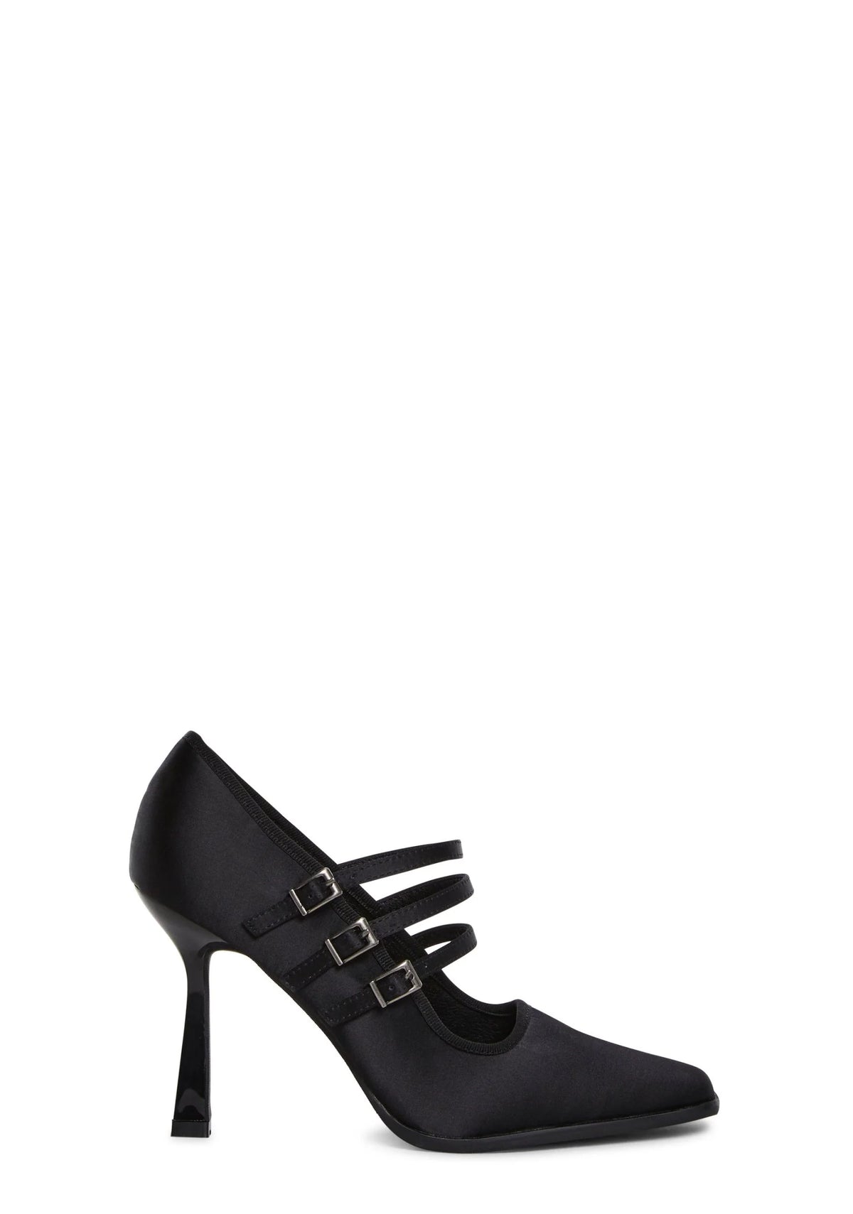 Triple Threat Pointed Toe Heels