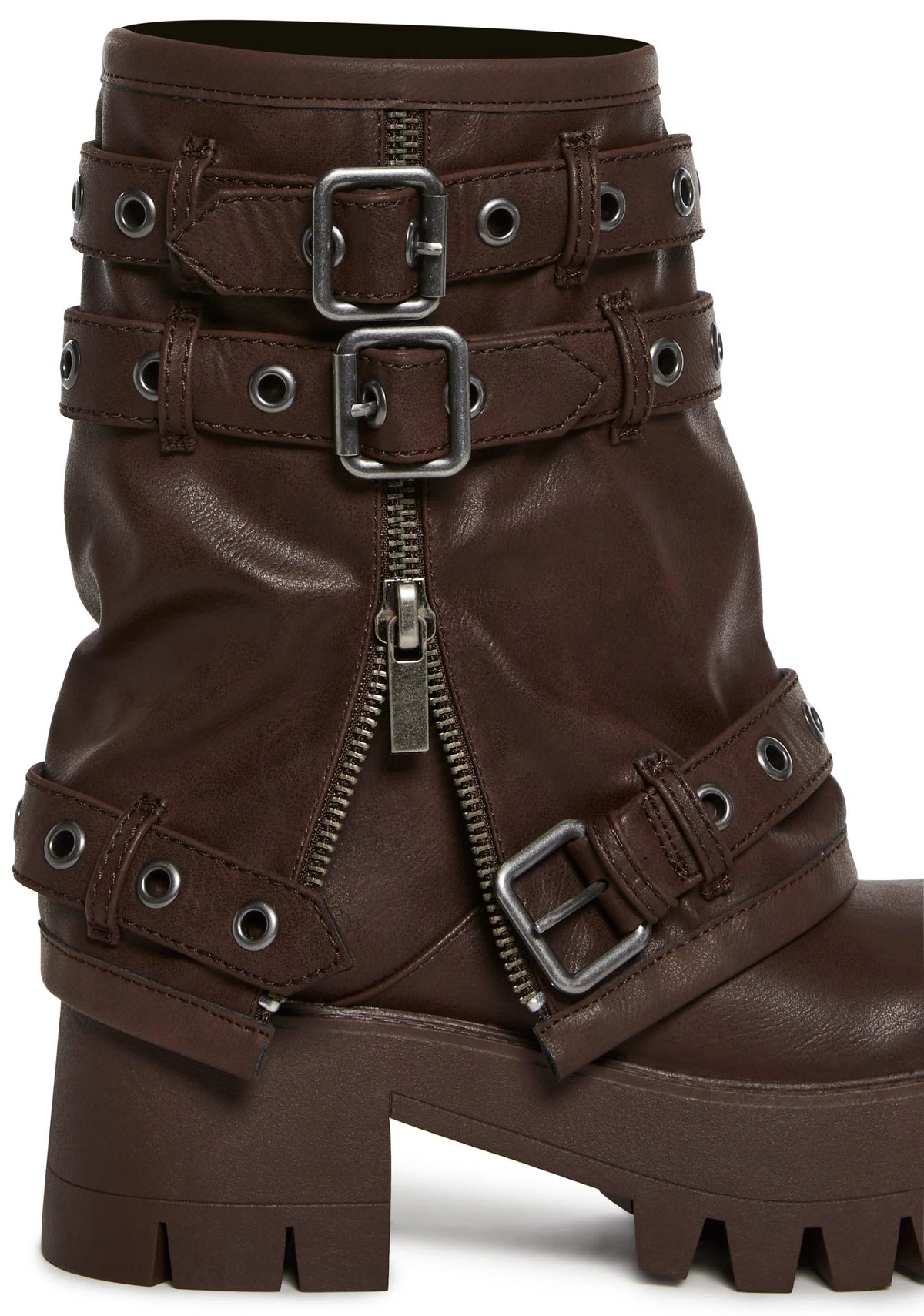 Warp Combat Boots – Brown