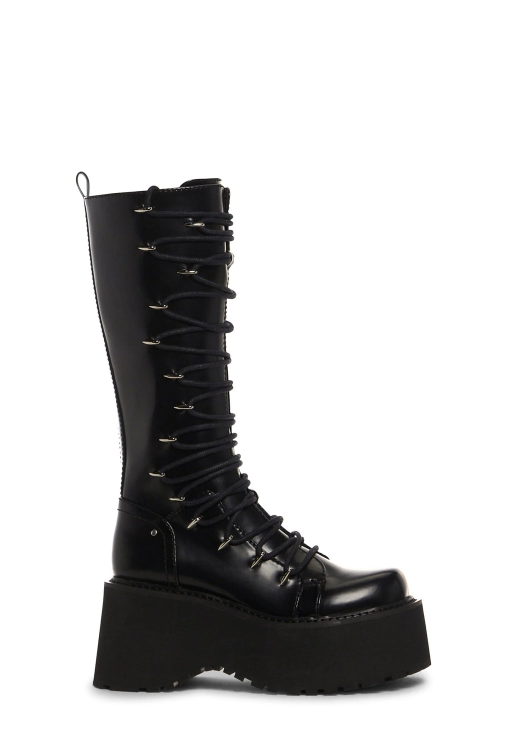 Glam Grit Knee High Boots