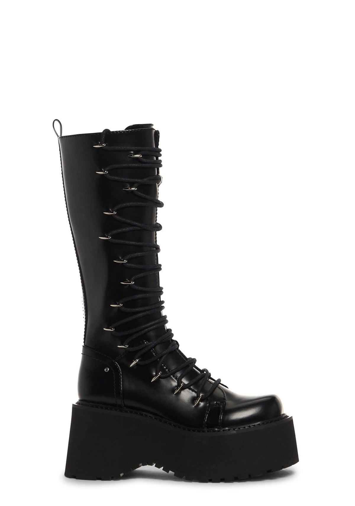 Glam Grit Knee High Boots