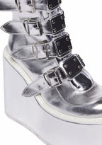 Liquid Silver Trinity Boots
