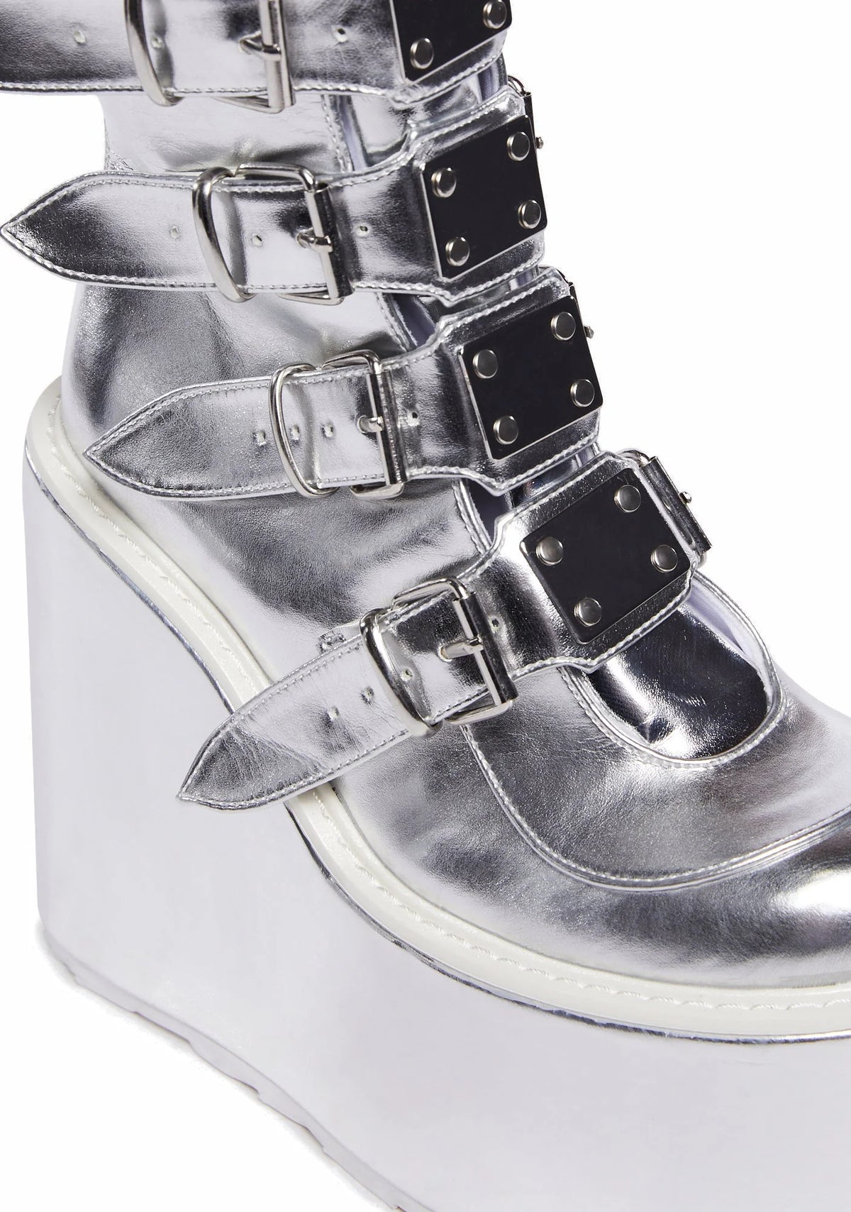 Liquid Silver Trinity Boots