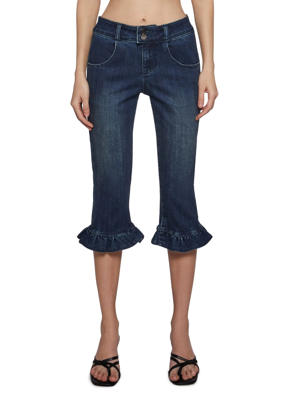 Summer Nites Capri Denim Pants
