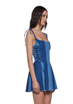 Lady’s Dilemma Mini Dress – Blue