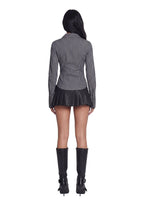 Viral Takeover Mini Skirt – Black