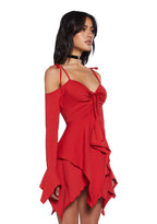F is For Fairies™ Handkerchief Dress – Red