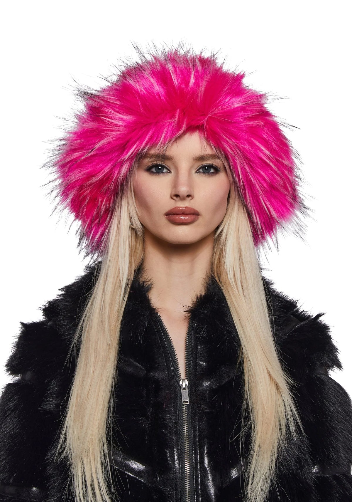 Flirty Fuzzy Bucket Hat – Pink