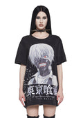 Ken Kaneki Oversized Graphic Tee