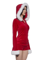 Sleigh Bell Sweatheart Shorts Set