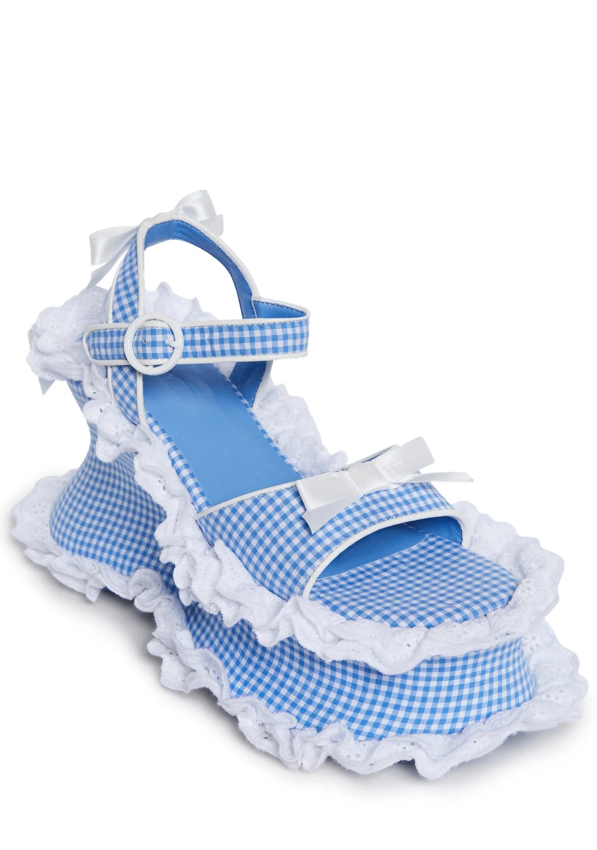 Sunbeam Memories Wedge Heels – Blue