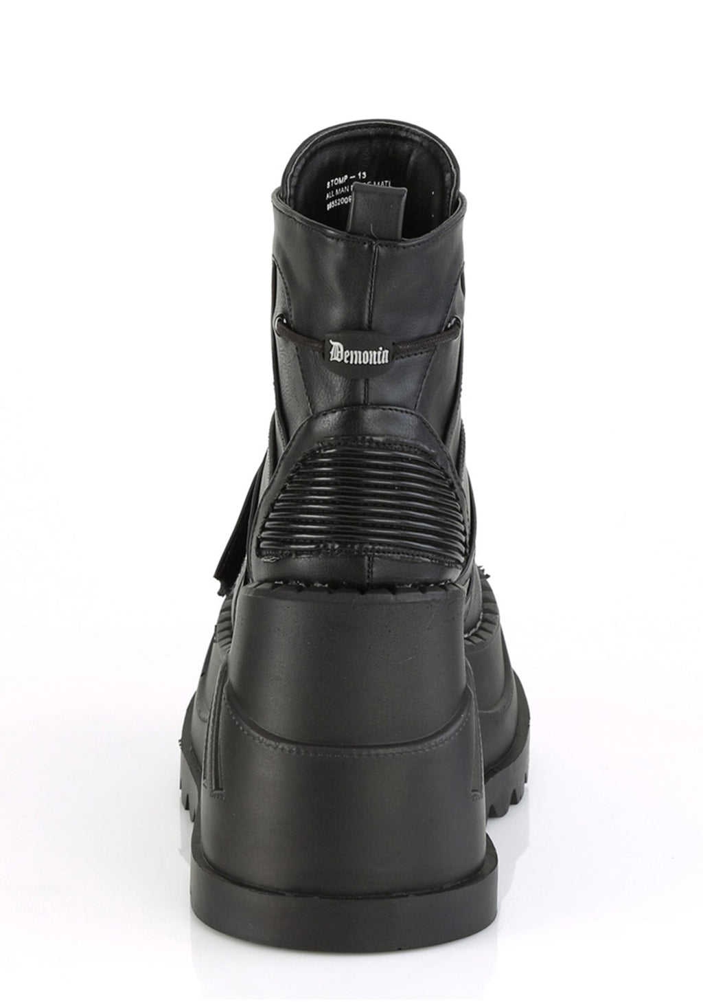 Stomp-13 Platform Wedge Ankle Boots