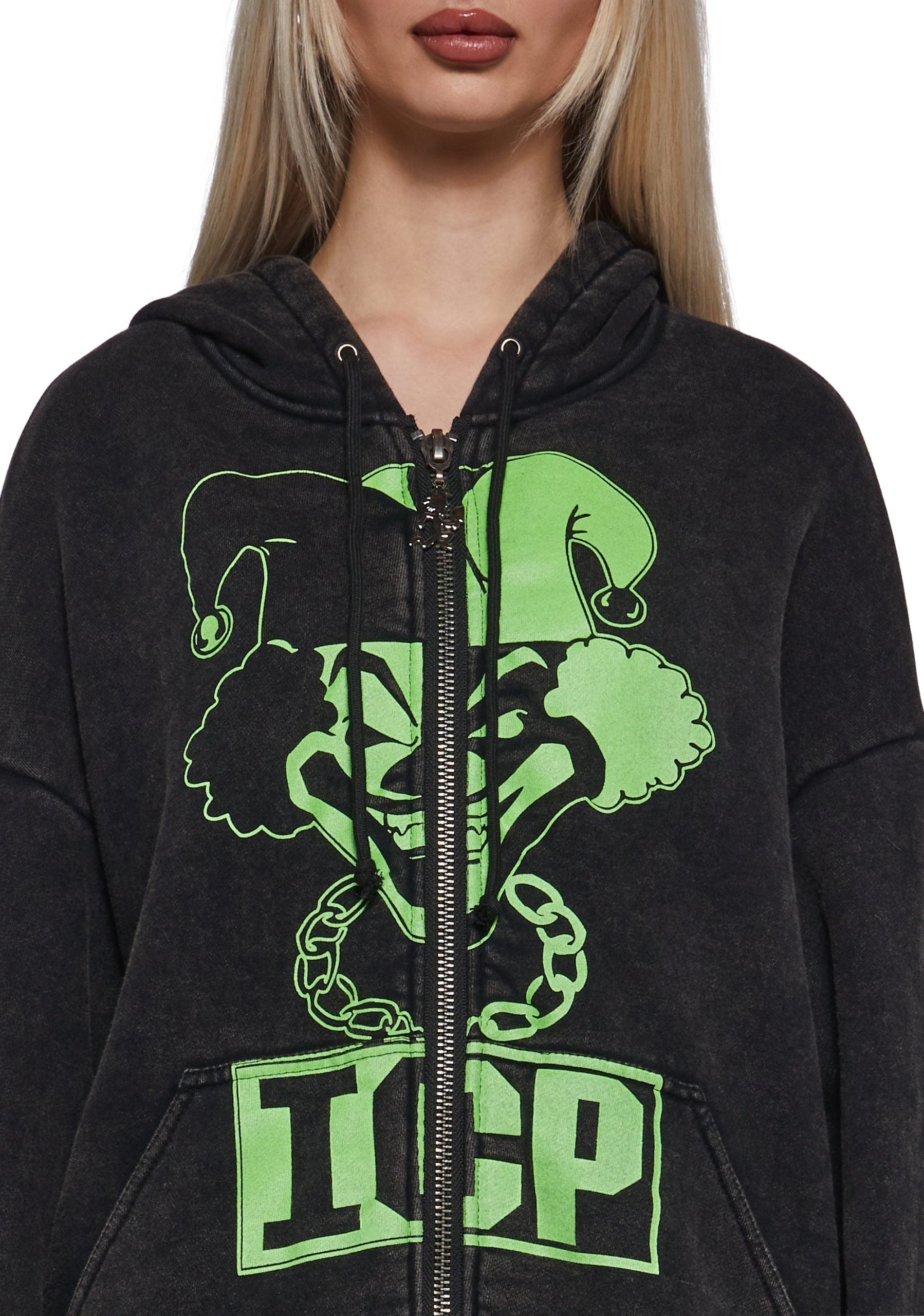 Glow In The Dark Juggla Washed Hoodie