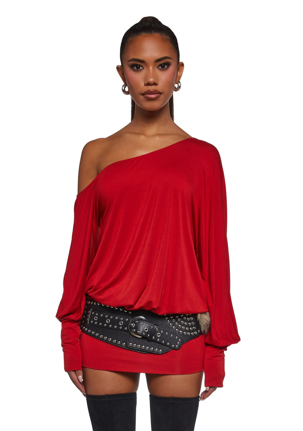 Milana Mini Dress – Red