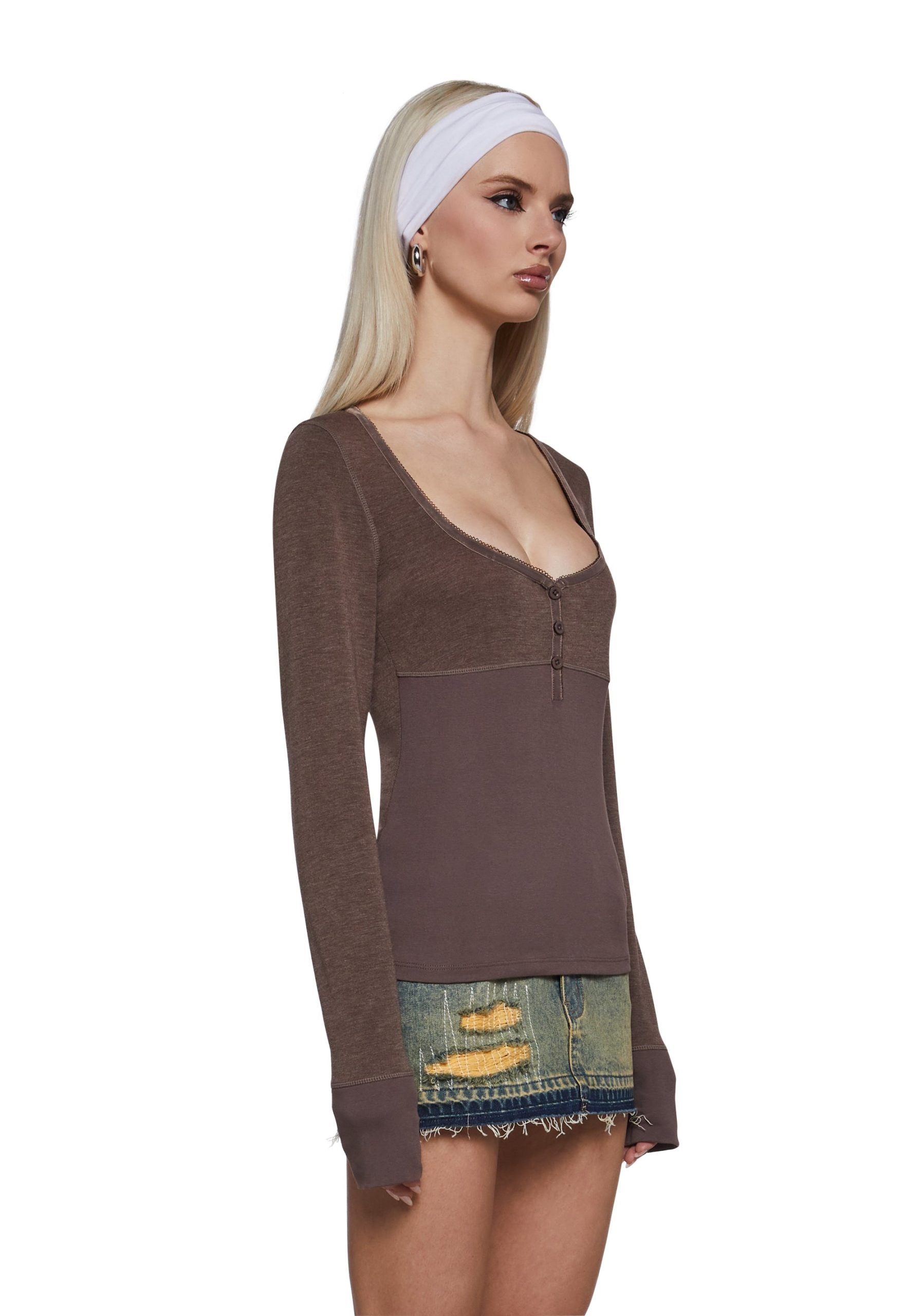 Subtle Spark Long Sleeve Top