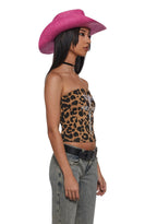 Leopard Tube Top