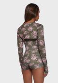 Beautiful Bloom Romper And Shrug Set