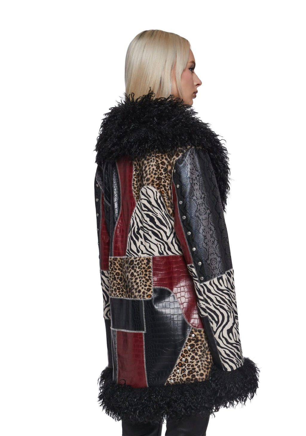 Savage Ways Patchwork Coat