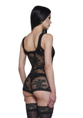 Midnight Moon Lace Shorts Set
