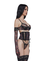 Plaid For You Lingerie Set