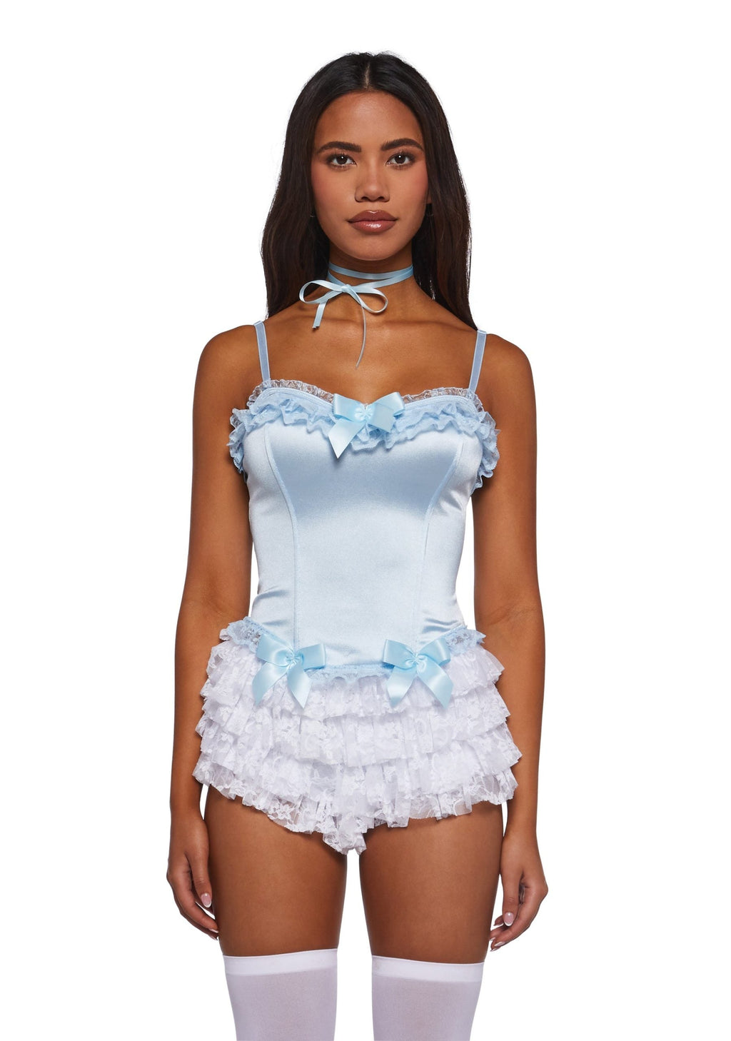 Romantic Age Corset Top – Blue