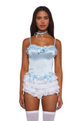Romantic Age Corset Top – Blue
