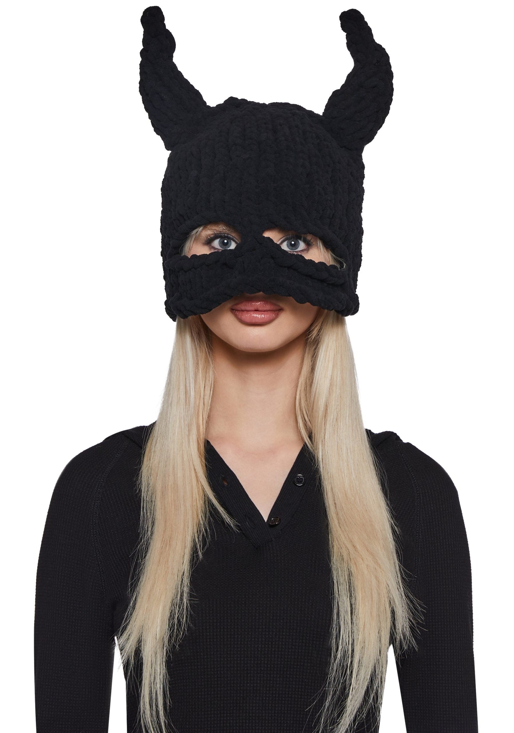Spooky Winter Knit Beanie