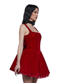 Radiant Occasions Corset Dress – Red