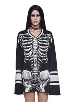 Glow In The Dark Skeleton Jersey