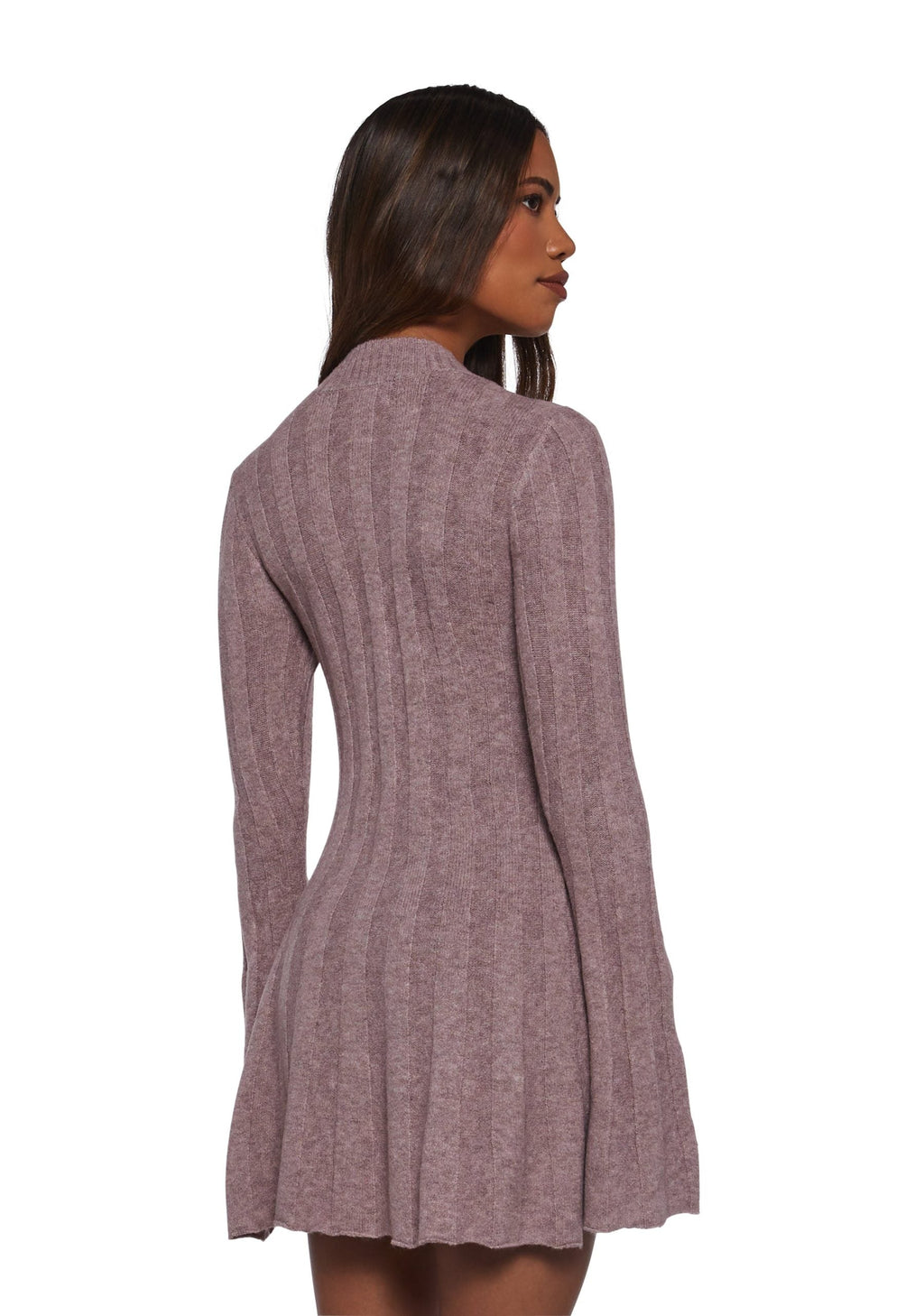 Cafe Reverie Mini Dress – Purple