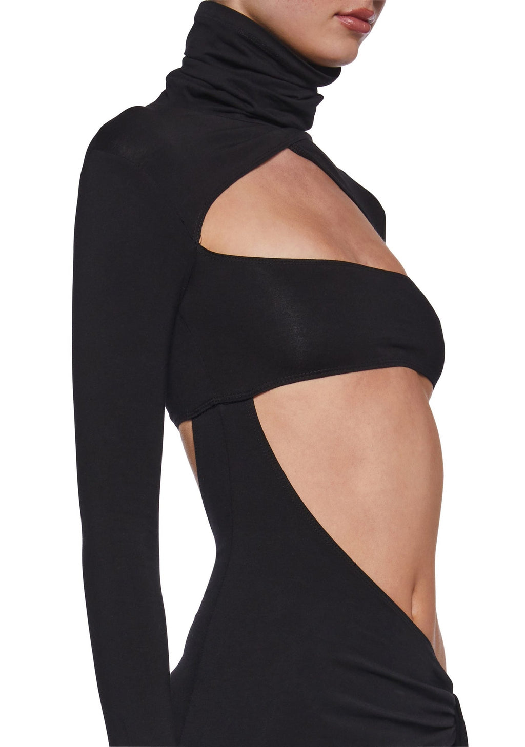 Dreamland Dancer Bodycon Dress – Black
